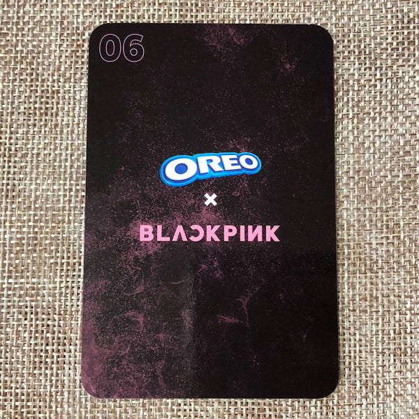 BLACKPINK JISOO #2 [ OREO X BLACKPINK ] Official Limited Photocard / New / Gift