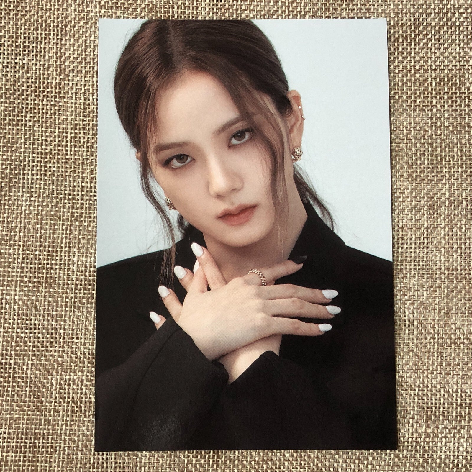 BLACKPINK JISOO #4 [ THE ALBUM ] Official Postcard, 1st Full Album / New / Gift