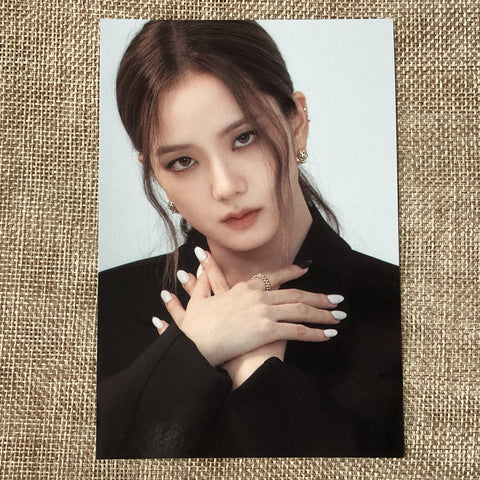 BLACKPINK JISOO #4 [ THE ALBUM ] Official Postcard, 1st Full Album / New / Gift
