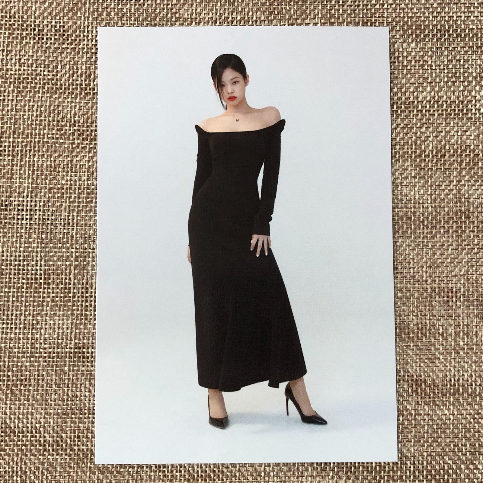 BLACKPINK JENNIE #2 [ THE ALBUM ] Official Postcard, 1st Full Album / New / Gift