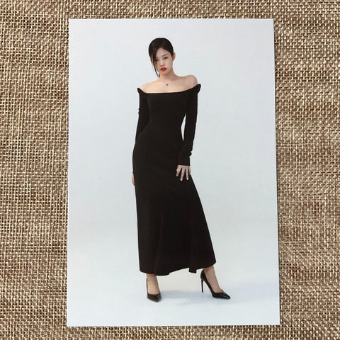 BLACKPINK JENNIE #2 [ THE ALBUM ] Official Postcard, 1st Full Album / New / Gift
