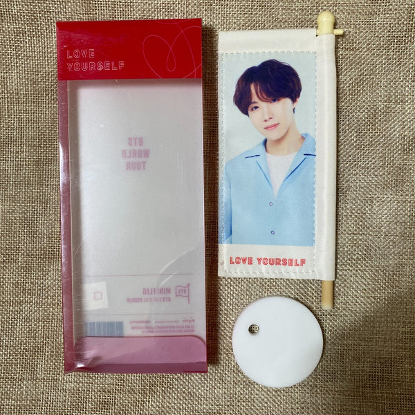BTS J-HOPE [ Love Yourself World Tour ] Official Mini Flag / New, Rare / Gift