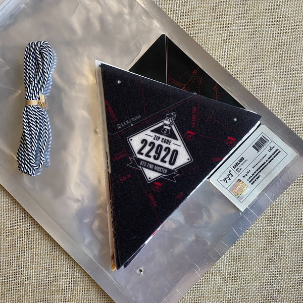 BTS GROUP [ 22920 2nd Muster ] Official Garland / New, Ultimate Rare / Gift