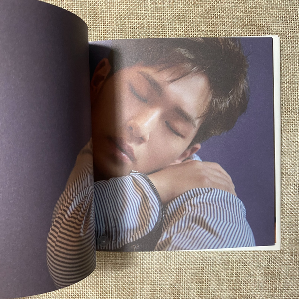 SHINEE Onew [Voice Mini Solo White Album] Photobook + CD, No PC / Mint, Rare /+G
