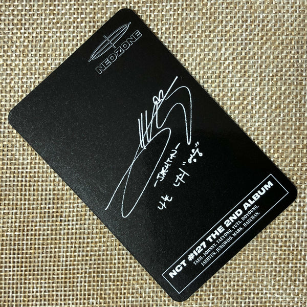 NCT 127 JAEHYUN [NEO ZONE] Official Photocard, 2nd Album KIHNO Ver / New / Gift