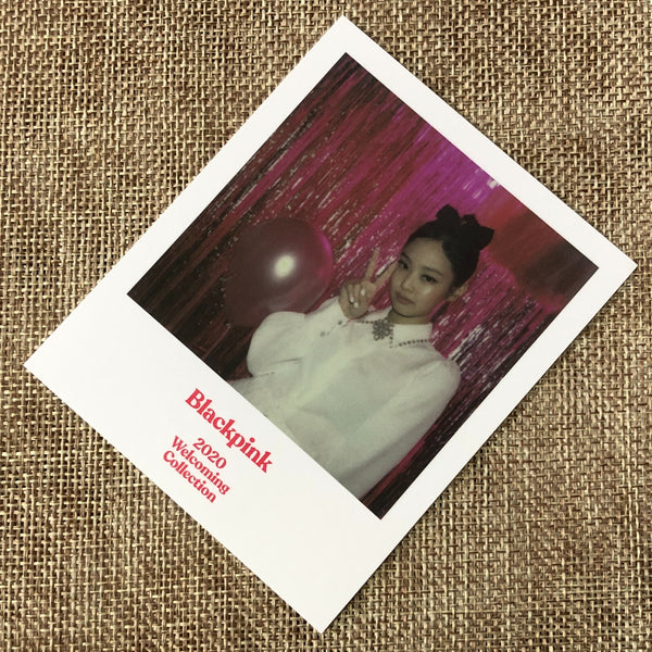 BLACKPINK JENNIE [2020 Welcoming Collection] Official Polaroid Photocard / Gift