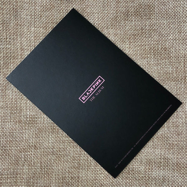 BLACKPINK JISOO #5 [ THE ALBUM ] Official Postcard, 1st Full Album / New / Gift