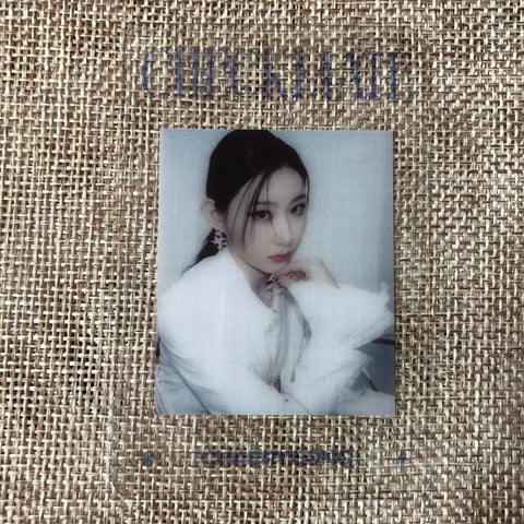 ITZY CHAERYEONG [ CHECKMATE ] Official Clear Photocard / New / Gift