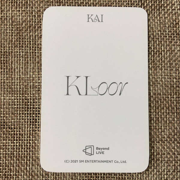 EXO KAI #1 [ KLoor Beyond LIVE Cinema ] Official Limited Photocard / New / Gift