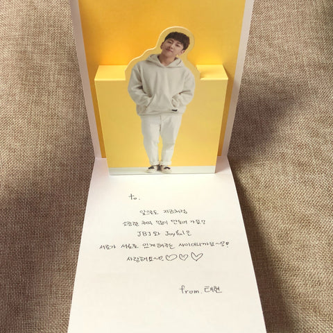 JBJ TAE HYUN [True Colors] Official Pop Up Card Photocard, 2nd Mini / New / Gift