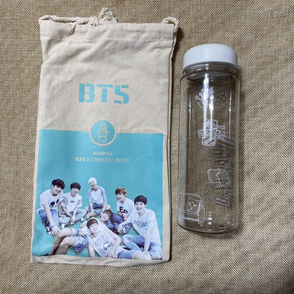 BTS [ 2nd Muster 96151 ] Official BOTTLE SET 17520 Pouch / New, Rare / Gift