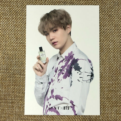 BTS SUGA #2 [VT Cosmetics L'atelier Des Subtils] Official Postcard / New / Gift