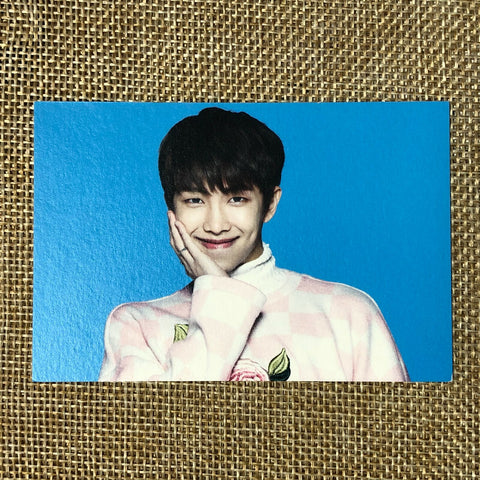 BTS RM 1/8 [ The Wings Tour Final Concert ] Official Mini Photocard / New / Gift