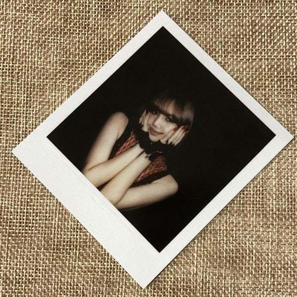 BLACKPINK LISA #4 [ LALISA ] Official Polaroid Photocard, Gold Ver. / New / Gift