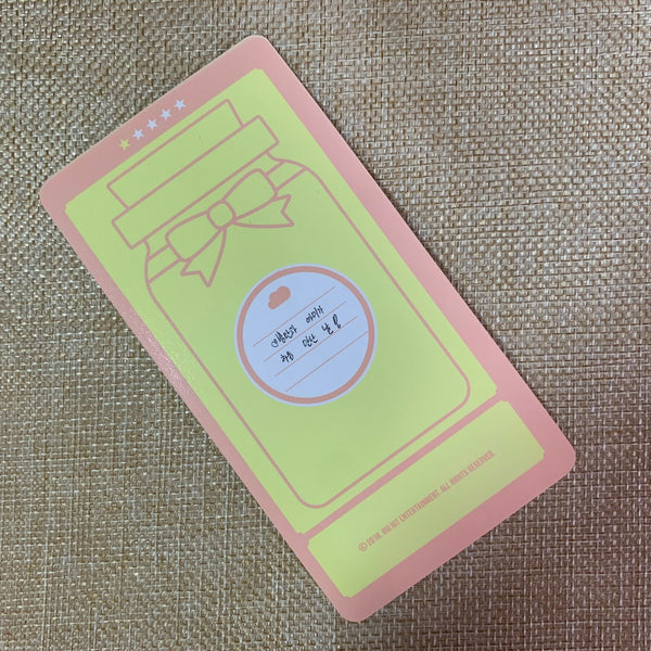 BTS SUGA #1 [4th Muster Happy Ever After] Official Cloud Photocard / New / Gift
