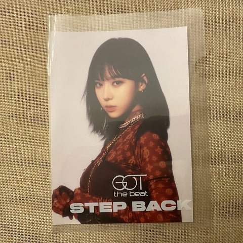AESPA WINTER [ GOT the beat Step Back ] Official Photocard Postcard / New / Gift
