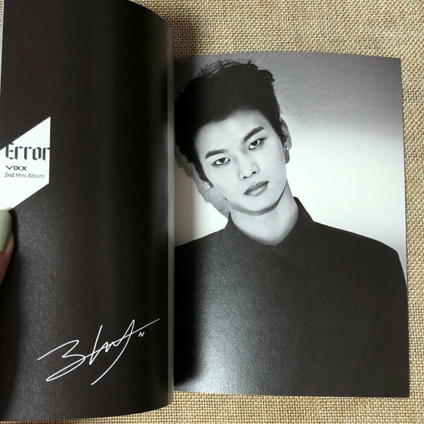 VIXX N [ ERROR ] Official Hidden Photobook, 2nd Album / New, Rare / Gift