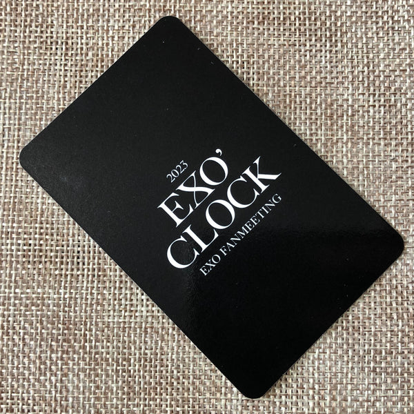 EXO D.O. [ 2023 Fan Meeting EXO' Clock ] Official Photocard / New / Gift