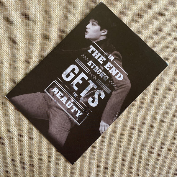 EXO KAI #3 [2014 Calendar Make Me Wanna Loose] Official Postcard / Mint, Rare