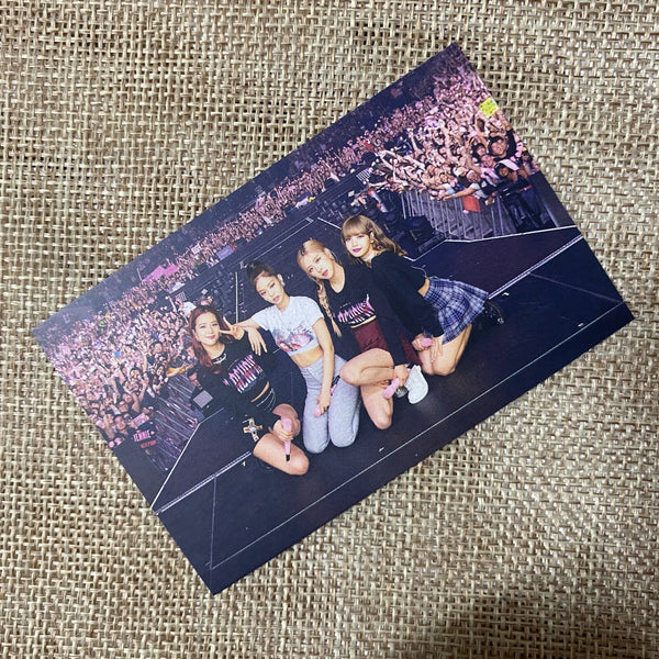 BLACKPINK GROUP #4 [2019 Concert PRIVATE STAGE Chapter 1] Official Photocard /+G
