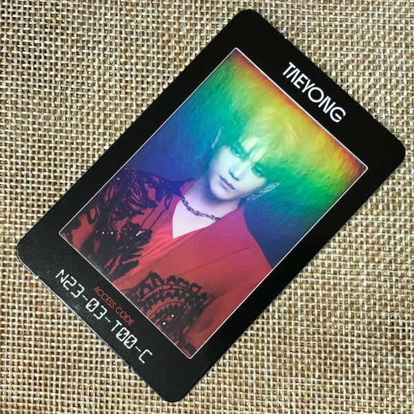 NCT2020 TAEYONG [RESONANCE Pt.2] Official Photocard, Arrival Access Card / Gift