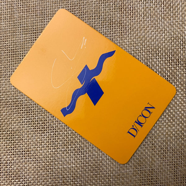 TXT SOOBIN #1 [DICON D'Festa Special Edition Limited] Official Photocard / Gift