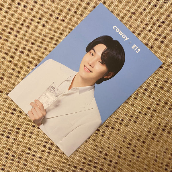 BTS SUGA #1 [BTS x COWAY] Official Postcard Photocard Limited / New, Rare / Gift