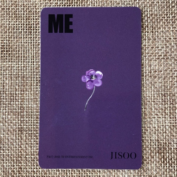 BLACKPINK JISOO [ ME ] Official Photocard, Solo 1st Single Tag Ver. / New / Gift