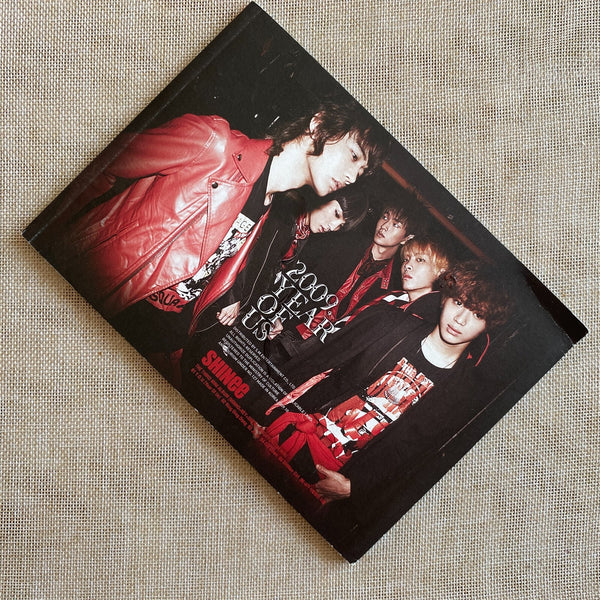 SHINEE [ 2009 YEAR OF US Album Korean Ver. ] Photobook+CD / Great, Rare / Gift