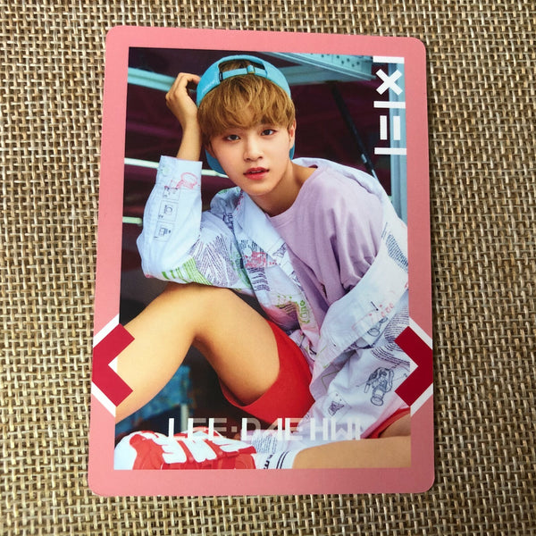 WANNA ONE LEE DAEHWI [ TO BE ONE ] Official Photocard, Pink Ver / New / Gift
