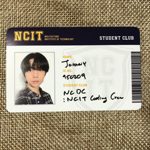 NCT 127 JOHNNY [ NCIT ] Official Random Photo Pack ID Sticker / New / Gift