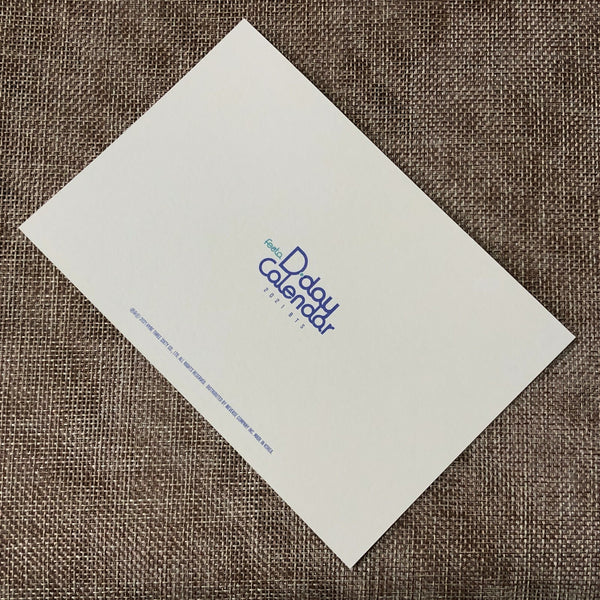BTS GROUP #4 [FESTA D-Day Calendar 8th Anniversary] Official Postcard / Gift