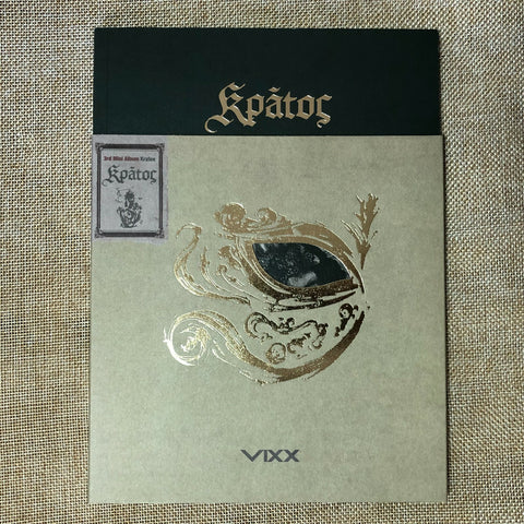 VIXX [ Kratos Album ] Photobook + CD, 3rd Mini / NO Photocard / New / Gift