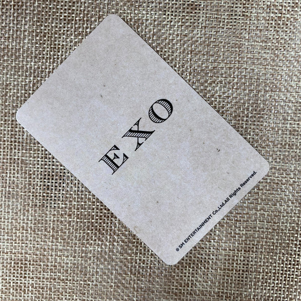 EXO KAI [2020 Season's Greeting] Official Photocard, POB Withdrama / New / Gift