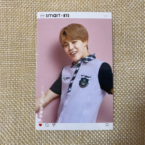 BTS JIMIN #4 [ BTS X Smart Uniform ] Official Photocard / New, Rare / Gift