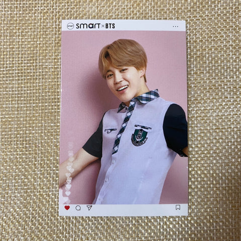 BTS JIMIN #4 [ BTS X Smart Uniform ] Official Photocard / New, Rare / Gift