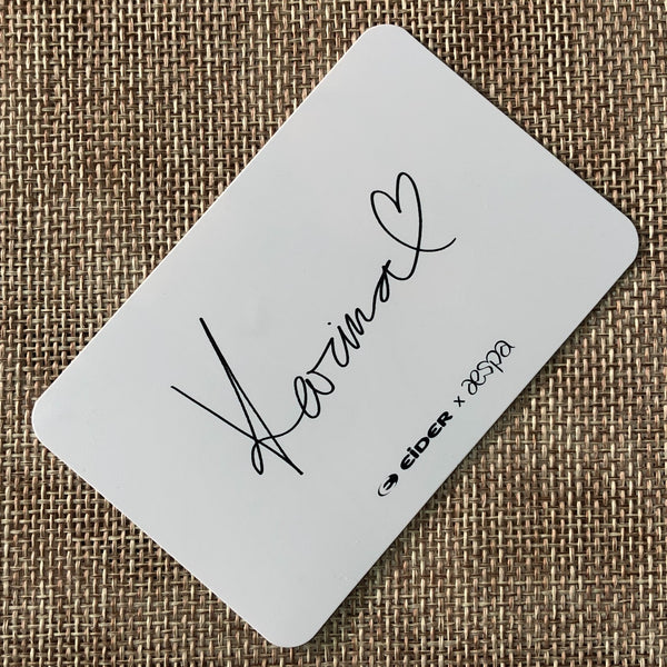 AESPA KARINA [ 2021 EIDER ] Official Limited Photocard / New / Gift