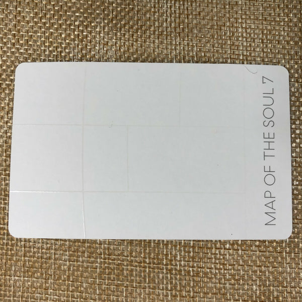BTS JIN [ Map Of The Soul 7 ] Official Photocard, Album Ver 2 / New / Gift