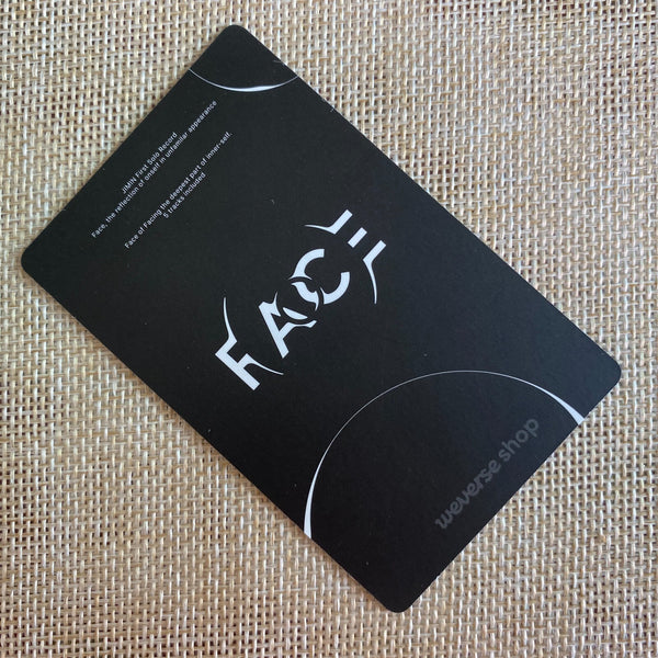 BTS JIMIN #2 [FACE] Official Photocard, POB Weverse Shop Random / New, Rare /+G