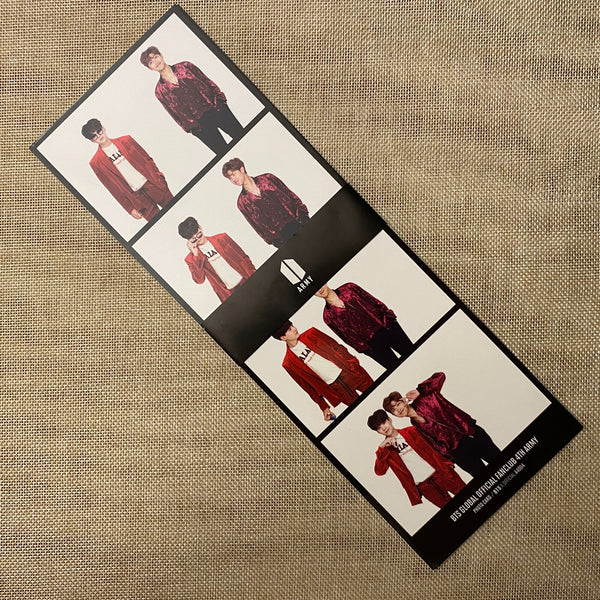 BTS [ GLOBAL FAN CLUB 4th ARMY ] Official Photocard Set, 4 Cut / New / Gift