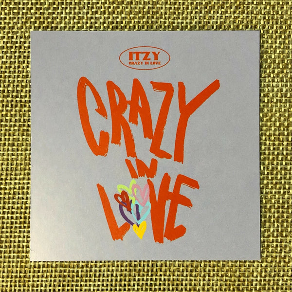 ITZY CHAERYEONG #1 [CRAZY IN LOVE] Official Preorder Special Photocard / Gift