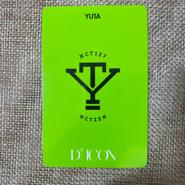 NCT Dream YUTA #3 [ 2019 Dicon Custom Book ] Official Photocard / New / Gift