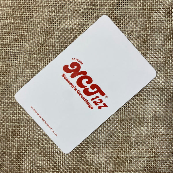 NCT JUNGWOO [ 2022 Season's Greetings SM Store ] Official Photocard / New / Gift