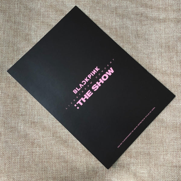 BLACKPINK GROUP #1 [ THE SHOW DVD ] Official Postcard Poster / New / Gift