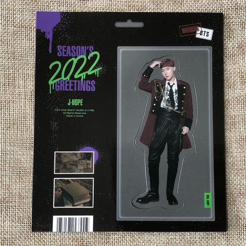 BTS J-HOPE [ 2022 Season's Greetings ] Official Paper Magnet / New / Gift