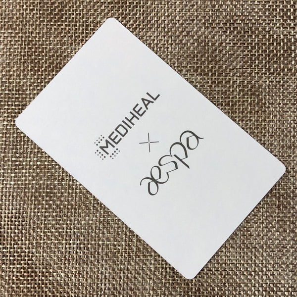 AESPA KARINA [ MEDIHEAL ] Official Photocard, SM TOWN / New / Gift