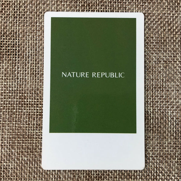EXO BAEKHYUN #1 [Nature Republic] Official Limited Photocard / New, Rare / Gift