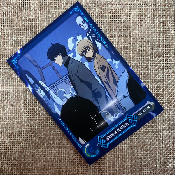 Solo Leveling SL 039 C Card | Korean Webtoon | Official D&C Media | New, +Gift