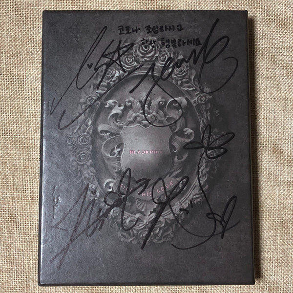 BLACKPINK HAND SIGNED #2 [ KILL THIS LOVE ] 2nd Mini / Autographed Promo / Gift