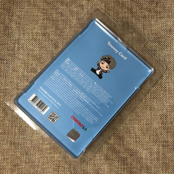 BTS V TAEHYUNG [TinyTAN] Official Silicon Keyring with Tmoney Card / New / Gift